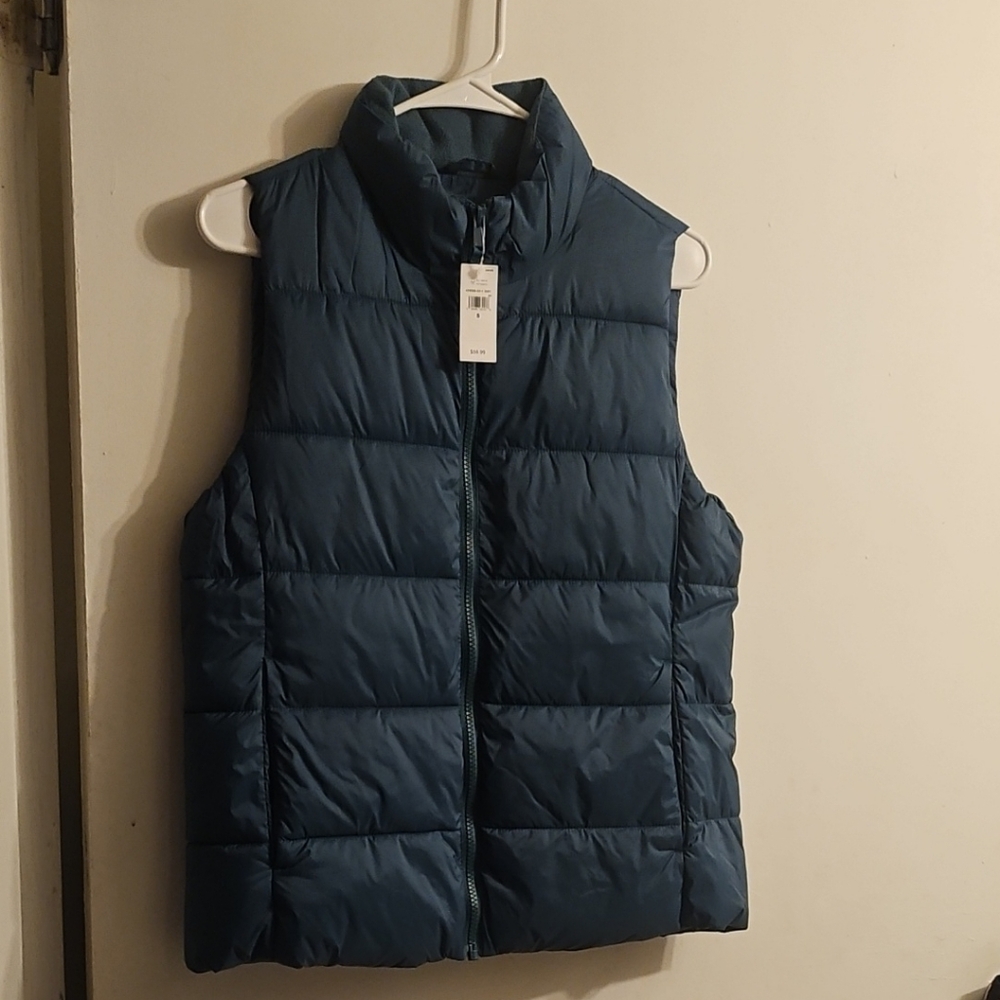 GAP Blue Puffer Vest
